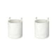 thumbnail image 1 of Cesta de almacenamiento Yuarrent canasta de alambre fácil de transportar blanco S, 1 of 6