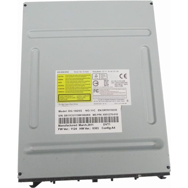 Blue Elf DG-16D5S DVD Drive Replacement Part for Xbox 360 Slim Console