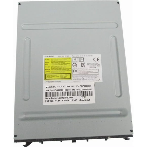 BLUE ELF Nouveau Lecteur DVD-ROM Lite-On DG-16D5S Pièce de Rechange pour Xbox 360 XBOX360 Slim