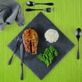 thumbnail image 6 of Knork Titanium Coated Steel 5 Pc Modern Flatware Silverware Cutlery Set, Black, 6 of 6