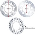thumbnail image 3 of RCLIONS 4pcs Aluminum 1.9inch RC Beadlock Wheel Rim Replacement Ring for 1:10 Crawler RC Car 1.9" Wheels/Rims (Silver), 3 of 6