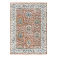 thumbnail image 3 of Unique Loom Nyla Collection Area Rug - Princess (6' x 9' Rectangle Salmon Pink/Dark Gray), 3 of 7