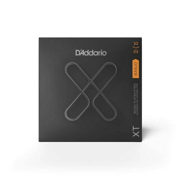D'Addario XT Banjo Nickel Plated Steel, Medium, 10-23