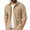 Mens Shirts Beige, variant on Corduroy-Shirts for Men with Pockets Long Sleeve Shackets Shirt Mens Casual Solid Color Button-Down Collared Loose Going-Out Work Tshirts Tops