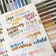 thumbnail image 6 of 1pc TOMBOW AB-T Japan 96 colors double heads art brush pen marker profession water marker pen painting supplies 946, 6 of 7