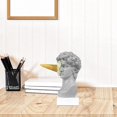 thumbnail image 4 of Estatua de David de la estatua del busto de la cabeza del helado Smashing Afortunado Sencillez, 4 of 4