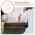 thumbnail image 3 of IFANLANDOR 2Pcs Small Clear Box Cotton Pads Box Transparent for Homeowners Item Organization, 3 of 7