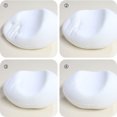 thumbnail image 6 of Leg & Knee Foam Support Pillow for Side Sleepers - Memory Sleeping, Pain Relief Sciatica, Back, HIPS, Knees, Joints, Pregnancy with Washable Cover, 6 of 9