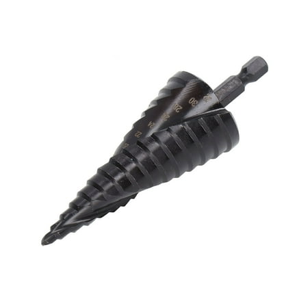 

Pagoda Drill 118° Opening Step Drill Bit Cleaner Drilling Hex Shank For Hole Reaming For Power Drills 5 Steps4-12mm 9 Steps4-20mm 10 Steps4-22mm 15 Steps4-32mm