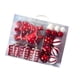 thumbnail image 3 of 38 adornos colgantes para árbol de Navidad, decoración navideña para Año Nuevo, fiestas y bodas. Rojo y blanco, 3 of 9