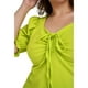 thumbnail image 4 of Blusa casual Roman Fashion /Tallas Extras, 1827 (Lima) verde lima 36 Roman Fashion BL-GR-1827-LIMA, 4 of 6