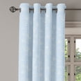 thumbnail image 3 of Ambesonne Grommet Curtain, , 50"x108", Soft Blue and White, 3 of 5