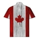 thumbnail image 4 of Camisas de Manga Larga para Hombres Casual Impreso Cuello Girado Abajo, Lado Dividido Botón Abajo Blusa para Al Aire Libre, Diario Y Primavera Verano, 4 of 5
