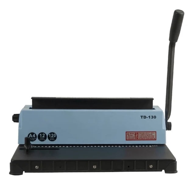 A4 Wire Binding Machine Double Loop Wire Binder For Office Document School Supplies And Home Binding Iron Ring