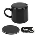 thumbnail image 3 of Calentador de café de escritorio con taza, Calentador de café de escritorio con calentador de café eléctrico Calentador de tazas inteligente con carga inalámbrica Probado y confiable, 3 of 8