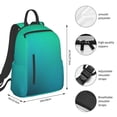 thumbnail image 2 of Fotbe Green Turquoise Teal Mochila Ligera para Hombres y Mujeres - Duradera y Resistente al Agua, Ideal para Escuela, Trabajo, Viajes y Uso Diario, 2 of 7