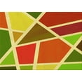 thumbnail image 1 of Ahgly Company Machine Washable Indoor Rectangle Transitional Green Area Rugs, 2' x 5', 1 of 7