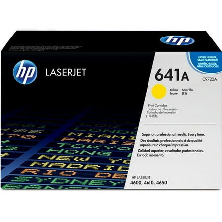 HP 641A (C9722A) Toner Cartridge, Yellow