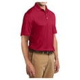 thumbnail image 4 of Yellow Rooster Men's Tall Dri-Mesh Male Polo Red LT, 4 of 6