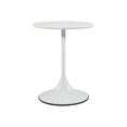 thumbnail image 1 of Flower Side Table with White Top and White Base, 1 of 2