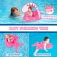 thumbnail image 2 of Flotador de piscina para bebés, flotador de natación infantil con toldo de protección solar Flotadores inflables para niños pequeños Anillo de flotadores de natación para bebés de tiburón para ju, 2 of 5