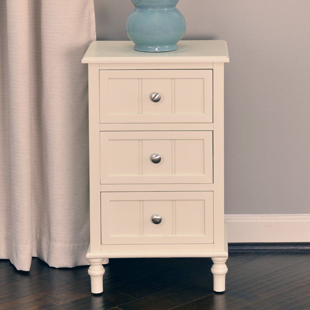 Simplify Three Drawer Accent Table