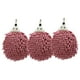 thumbnail image 2 of Bolas colgantes de toalla de manos de chenilla | Pack de 3 microfibras super absorbentes | Toallas suaves de secado rápido para baño de cocina con lazo colgante | Rosa, rojo, amarillo, gris verde,, 2 of 7