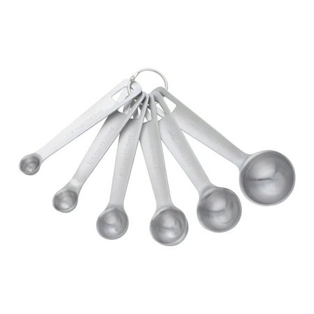 

6 Pcs Stainless Steel Measuring Spoons Set Teaspoon Coffee Sugar Scoop for Kitchen Cooking Baking Tools