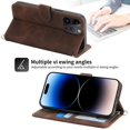 thumbnail image 3 of compatible iPhone 13 Pro Case, Leather Wallet Flip Case With Strap Cheap and fine, 3 of 5
