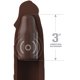 thumbnail image 1 of Fantasy X-tensions Elite 9" Sleeve Vibrating 3" Plug w/Remote - Marrón, 1 of 1