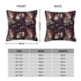 thumbnail image 3 of Rateoe Romantic Paris Pattern Throw Pillow Cover Premium Pillow Stuffer Sham Square for Decorative Cushion Bed Couch Sofa(Pillow insert not included), 3 of 8