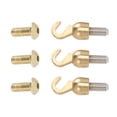 thumbnail image 1 of Clock Weight Shell Hook Kit, 3 Sets Weight Shell Open Hook  for Grandfather Or Grandmother Clock, 1 of 7