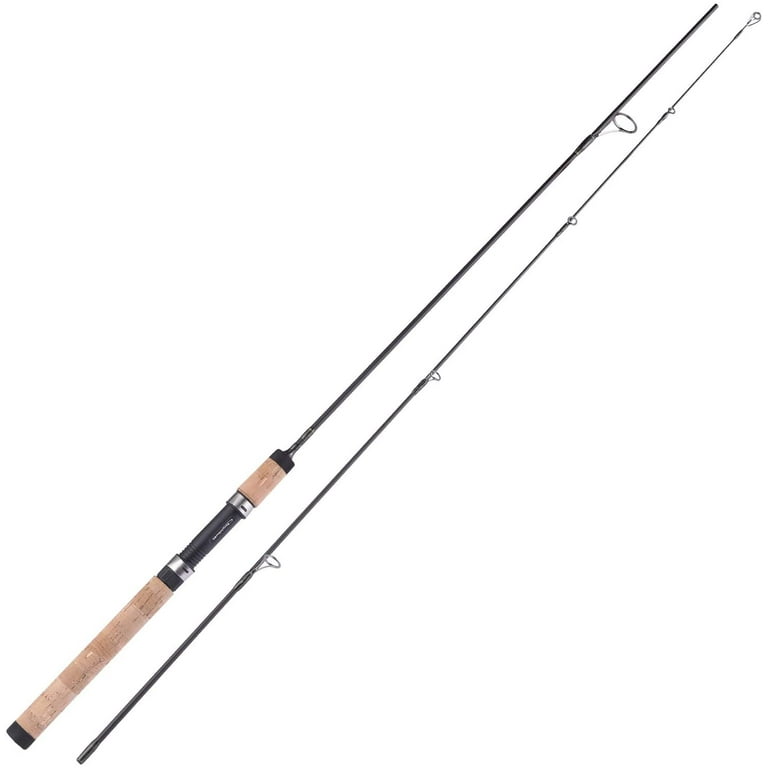 Sougayilang Carbon Ultralight Fishing Rods 2 Pieces Cork Handle Spinning Rod  