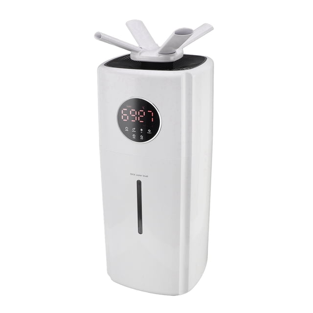 21L Ultra Large Humidifiers for Bedroom 2000 Sq Ft, Quiet Humidifiers for Large Room, Tower Humidifier with 4 Mist Mode & Extension Tube for Home School Office Commercial Greenhous