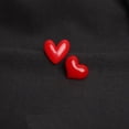 thumbnail image 6 of YIEMEEN Red Heart Shape Enamel Pins Sweater Shawl Pins Heart Shape Lapel Pins for Shawls, 6 of 12