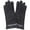 Black, variant on Womens Fashion Smart Touch Glove - Houndstooth Trim Grey