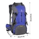 thumbnail image 5 of Mochila de senderismo resistente al agua de 60 l con puerto de carga USB para exteriores FLAMEHORSE  Paquete al aire libre, 5 of 7