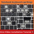 thumbnail image 1 of Replacement Keycap Key cap &Scissor Clip&Hinge For HP EliteBook 850 G5 G6 855 G5 755 G5 750 G5 Keyboard 2 Keycap, 1 of 5