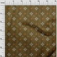 thumbnail image 2 of oneOone Georgette Viscose Fabric Check Kasuri Print Sewing Fabric BTY 42 Inch Wide, 2 of 4
