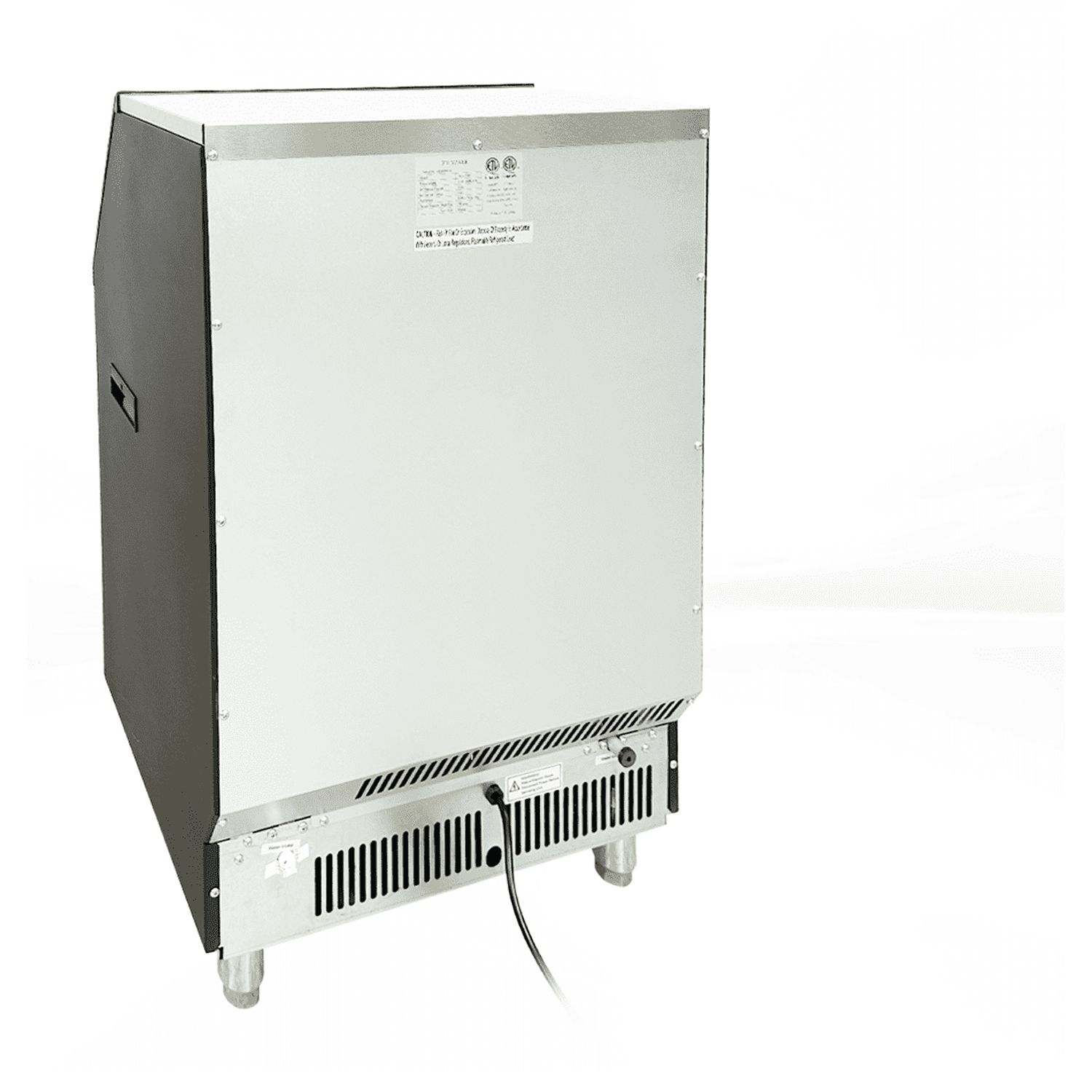 Cooler Depot Commercial Ice Maker  198Lbs/24H, ETL, 55Lbs Storage, NSF Certified