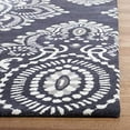 thumbnail image 3 of Safavieh Wyndham Dark Grey Contemporary Rug - Runner 2'3" x 11', 3 of 5
