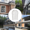 thumbnail image 5 of 4 Pcs Gutter Downspout Guards 3.5 Inch Aluminum Leaf Filter Strainer Expandable Protector, 5 of 9