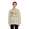 thumbnail image 4 of Detective Sweatshirt Gifts Crew Neck Shirt Long Sleeve Unisex, 4 of 4