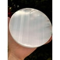 thumbnail image 3 of Large Selenite Circle Charing Plate, 6" Selenite Charging Station for Crystal Cleansing, Crystal Grib Layout, Energy Charging& Purification (One Plate), 3 of 8