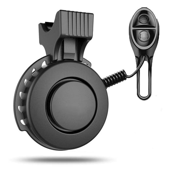 Ustris Electric Bike Horn 100-120 DB Electronic Bicycle Bell Waterproof with 4 Sound Modes and Rechargeable Battery for Teenager Adults Mountain Bike/Adjustable