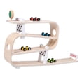 thumbnail image 2 of Coche de Carreras con Rampa de Madera, Juguete de Entretenimiento, Pista Duradera, Coche de Juguete para Sala de Estar, 2 of 7