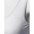 thumbnail image 4 of FashionOutfit Women's Junior Sized Basic Solid Sleeveless Crop Tank Top, 4 of 5