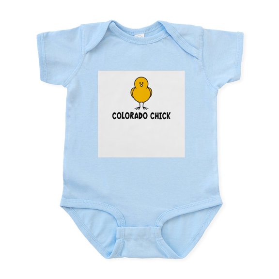 CafePress - Colorado Infant Bodysuit - Baby Light Bodysuit, Size Newborn - 24 Months