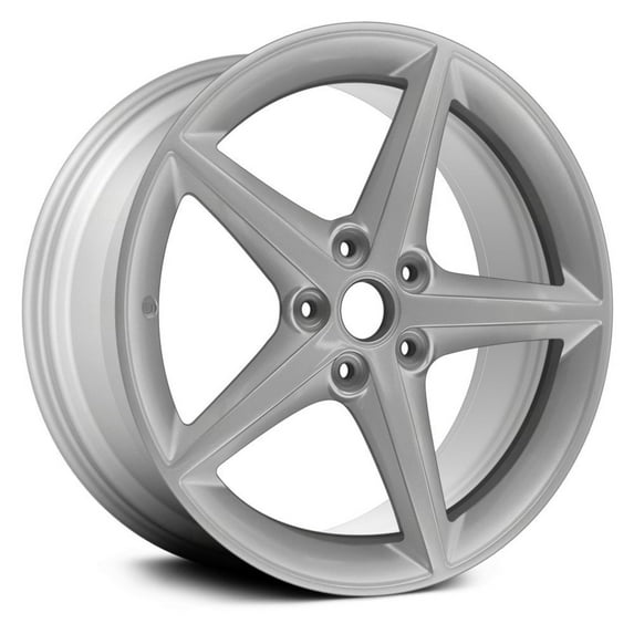 19 Inch Aluminum OEM Take off Wheel Rim For Chevrolet Corvette 2011-2013 5 Lug 4.75mm 5 Spoke