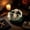 310#Green, variant on Skull Resin Ashtray, Heatproof Easy Clean Gothic Desktop Ornament, Anti Slip Cigarette Ash Container for Bar Cafe Household Halloween Holiday Party Tabletop Display